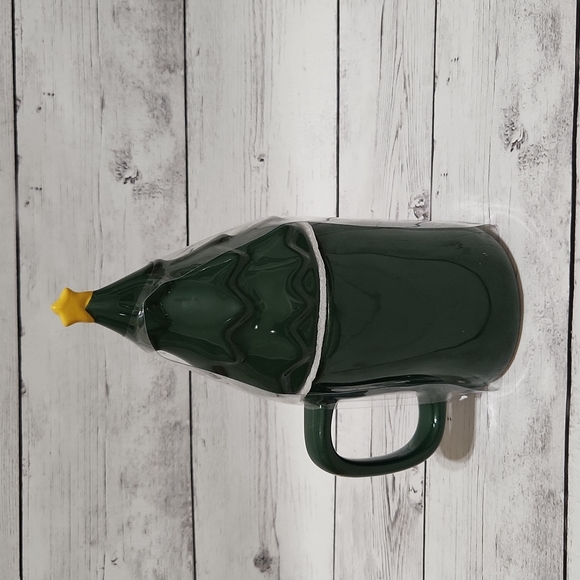 Brand New Rae Dunn by Magenta "Felices Fiestas" Mug with topper. - Picture 3 of 6